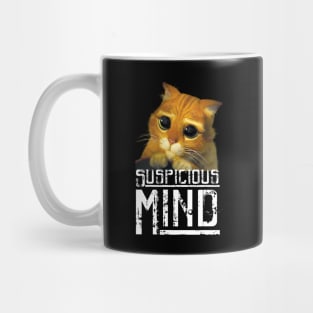 Suspicious Catnip Made Me Do It -Cute Cat Mug